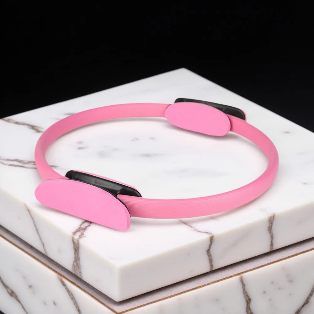 Pilates Ring Fitness Ring Portable Fitness Circle Flexible Resistance - Problems Solved