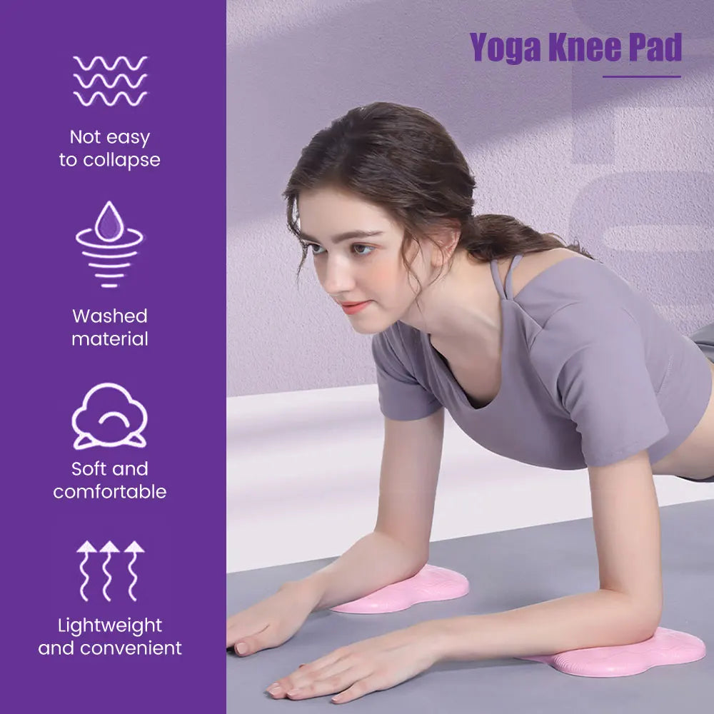 Comfortable Yoga Knee Pads Exercise Fitness Accessories Pilates Yoga Sports for Protect Joint Knee Ankle Elbow Hand Yoga Mat - Problems Solved