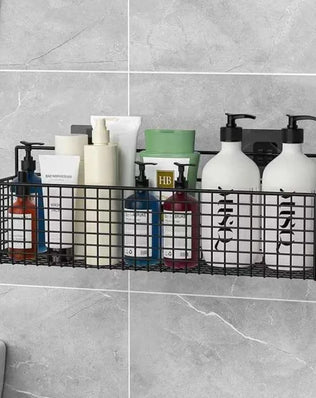Bathroom Organiser Multifunctional Toiletries Organiser No-Punch - Problems Solved