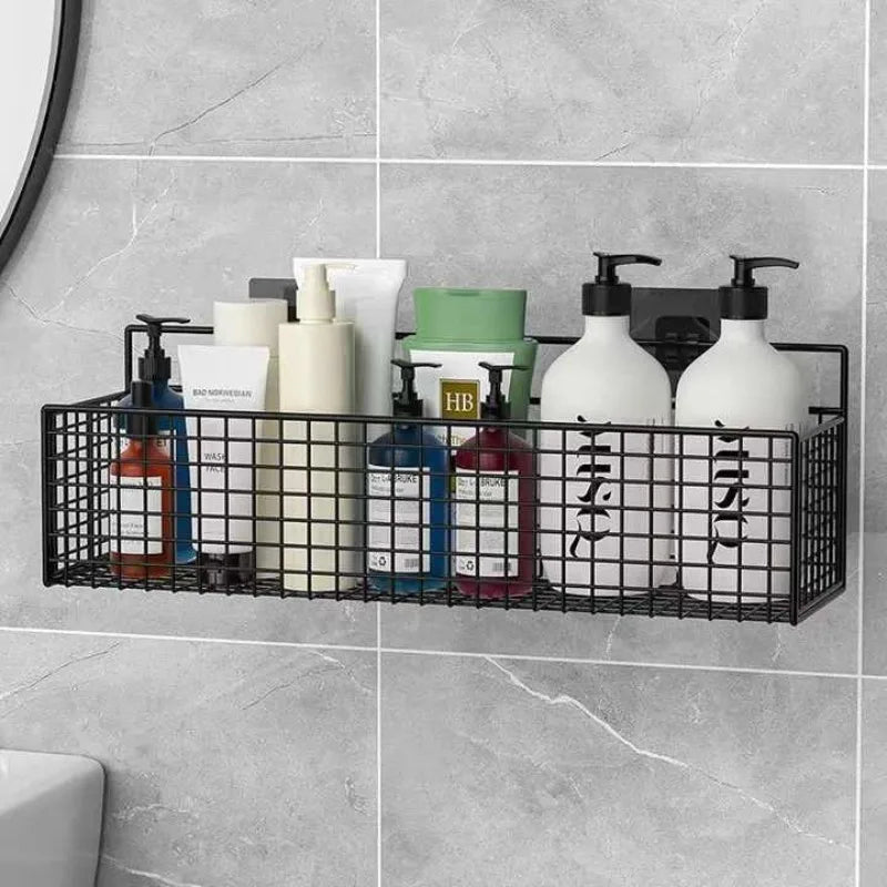 Bathroom Organiser Multifunctional Toiletries Organiser No-Punch - Problems Solved