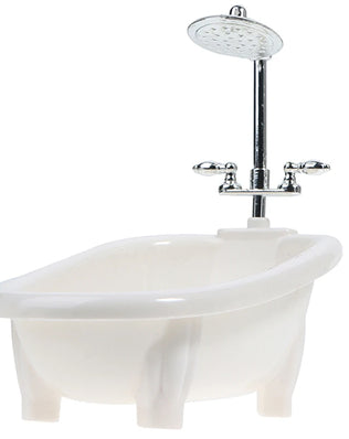 1/6 Dollhouse Miniatures Bathtub Furniture Bathroom Accessories For Doll House Decor Kids Pretend Toys Gift - Problems Solved