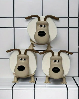 Puppy Toilet Holder Home Decor Bathroom Accessory Storage Suitable for Toilets for Bathrooms Kitchens Living Rooms Unique Gift - Problems Solved
