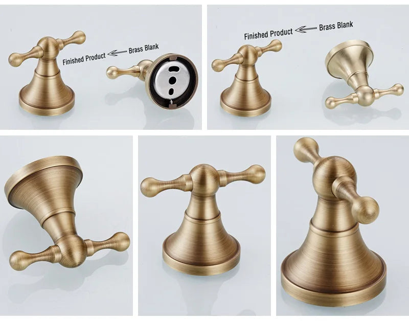 Bathroom Accessories Antique Brass Wall Mounted Toilet Paper Holder