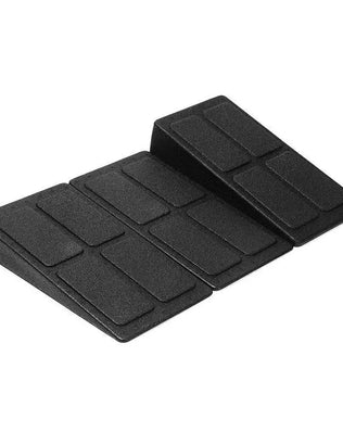 Durable 3-In-One Fitness Gear - Leg Stretcher, Squat Foam Wedge, Calf Raise Slant Board, Easy to Install Yoga Wedge Accessory - Problems Solved