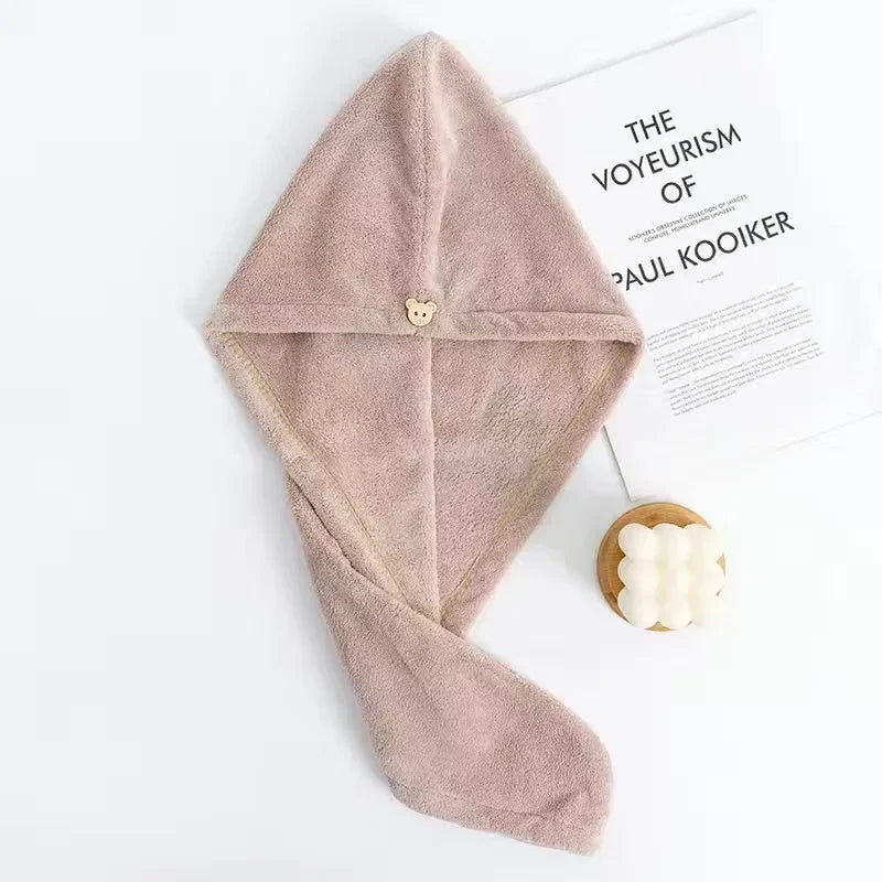 Bath Towels Soft Bathroom Accessories Microfiber Microfiber Towels Blow Dry Towels Bathroom Amenities Shower Caps Quick For Home - Problems Solved