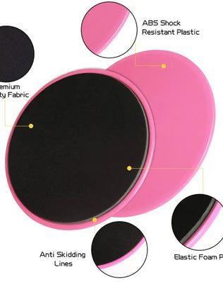 Fitness Household Pilates Core Sliders Exercise Gliding Discs Full-Body Workout Accessories Abdominal Training Sports Equipment - Problems Solved