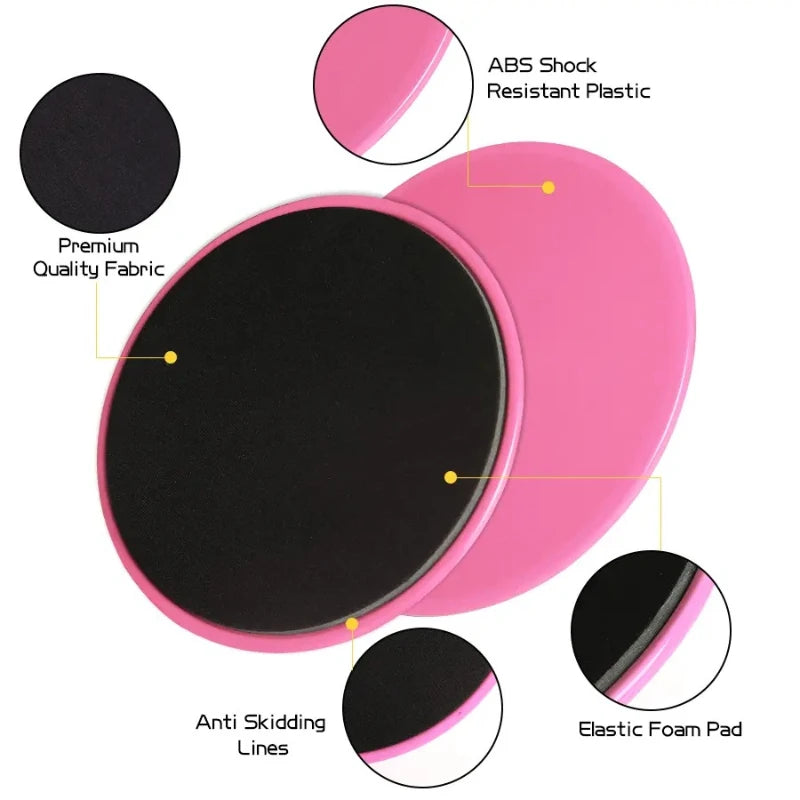 Fitness Household Pilates Core Sliders Exercise Gliding Discs Full-Body Workout Accessories Abdominal Training Sports Equipment - Problems Solved