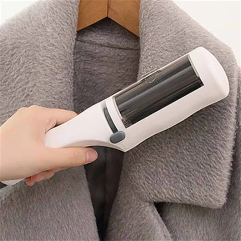 Electrostatic Static Clothing Dust Pets Hair Cleaner Remover Brush Suction Sweeper for Home Office Travel Cleaning Brushes - Problems Solved