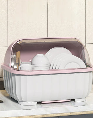Kitchen Drain Cabinet With Lid, Bowl Box For Storing Dishes - Problems Solved