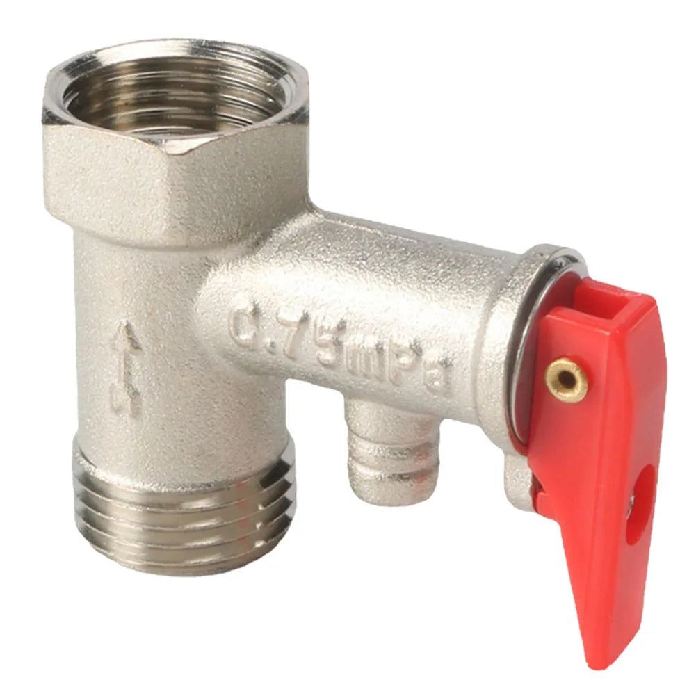 Pressure Relief Reducing Valve 0.7mpa Brass DN15 Electric Water Heater System Prevent Water Backflow Brand New - Problems Solved