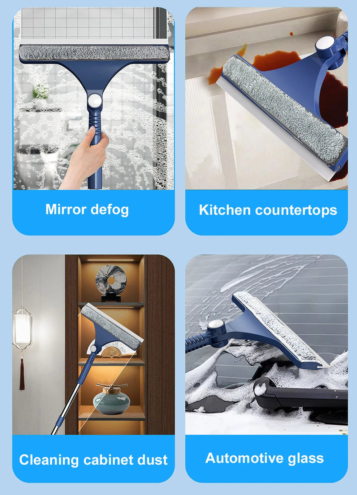 Glass Cleaning Tool Household Cleaning Window Tool Double - Problems Solved