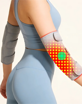 Red Light Therapy Heated Elbow Sleeve | Relieves Joint & Arm Pain, Arthritis | Heating & Massage Function Relieve Arm Numbnes - Problems Solved
