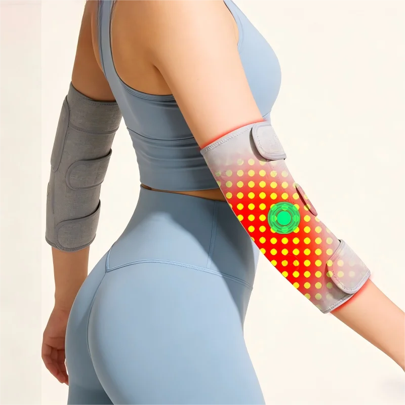 Red Light Therapy Heated Elbow Sleeve | Relieves Joint & Arm Pain, Arthritis | Heating & Massage Function Relieve Arm Numbnes - Problems Solved