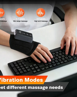 Cordless Wrist Hand Heating Pad Massage For Pain Relief, Rechargeable Heated Wrist Brace For Carpal Tunnel - Problems Solved