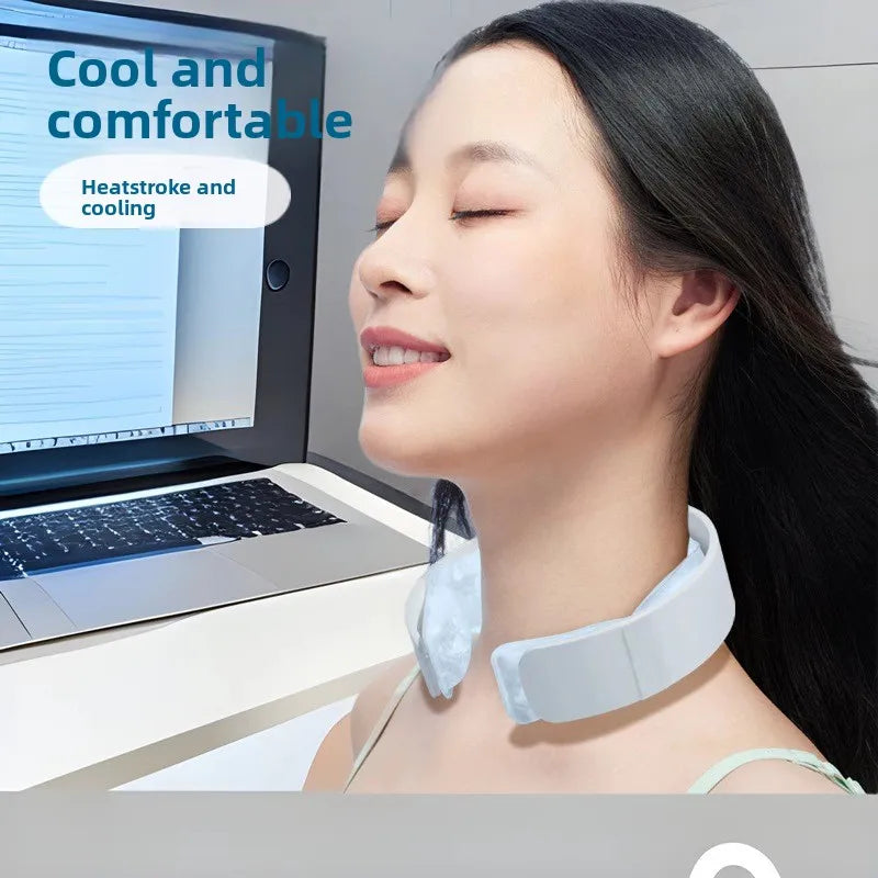 Cooling Neck Wrap for Summer – Reusable Ice Collar with Gel Pads for Heat Relief & Outdoor Comfort - Problems Solved