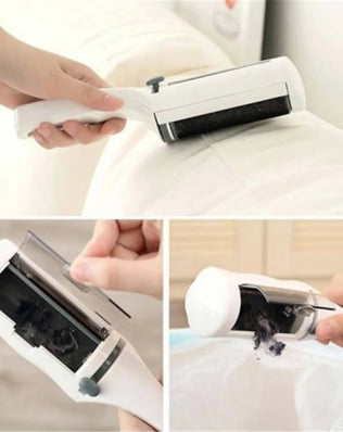 Electrostatic Static Clothing Dust Pets Hair Cleaner Remover Brush Suction Sweeper for Home Office Travel Cleaning Brushes - Problems Solved
