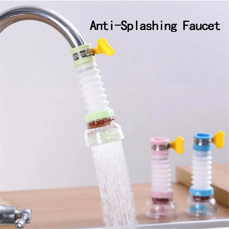 Kitchen Anti-Splashing Faucet Can Rotate Extend The Filter - Problems Solved