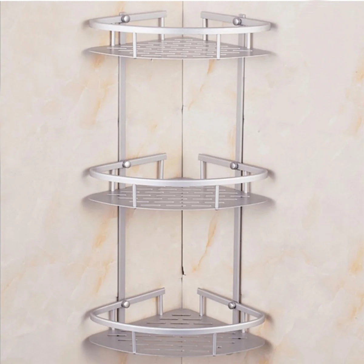Bathroom Corner Shelf Shower Shelves Dusche Eckregal Bad Wall Badregal Storage Organizer Floating Ablage Bohren - Problems Solved