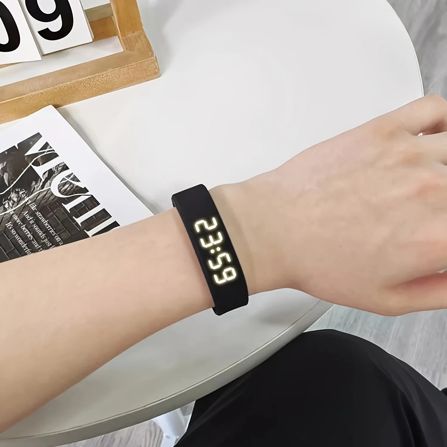 Smart Watch Men Women Pedometer Fitness Bracelet - Problems Solved