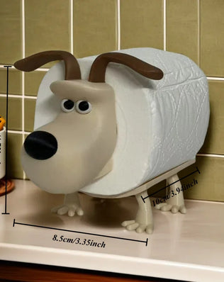 Puppy Toilet Holder Home Decor Bathroom Accessory Storage Suitable for Toilets for Bathrooms Kitchens Living Rooms Unique Gift - Problems Solved