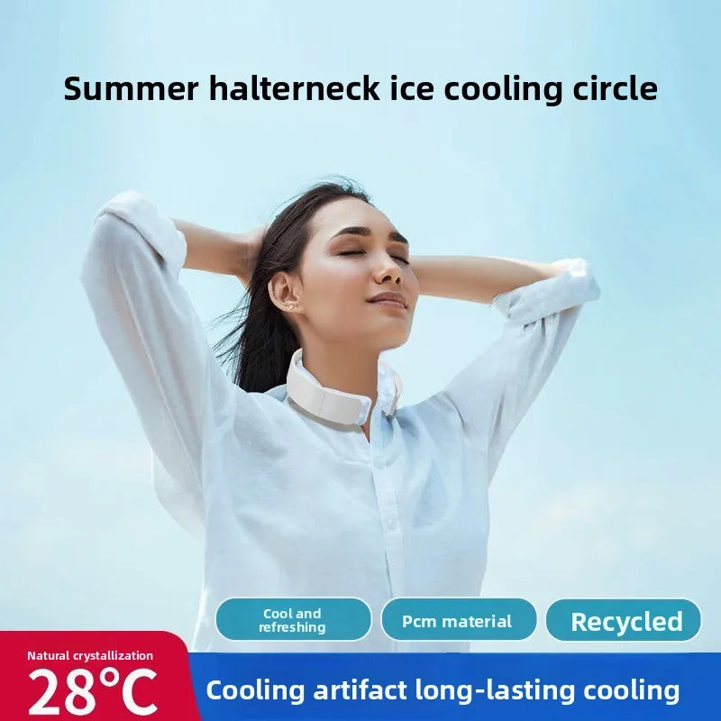 Cooling Neck Wrap for Summer – Reusable Ice Collar with Gel Pads for Heat Relief & Outdoor Comfort - Problems Solved