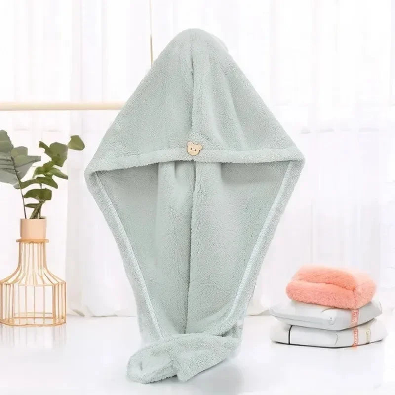 Bath Towels Soft Bathroom Accessories Microfiber Microfiber Towels Blow Dry Towels Bathroom Amenities Shower Caps Quick For Home - Problems Solved