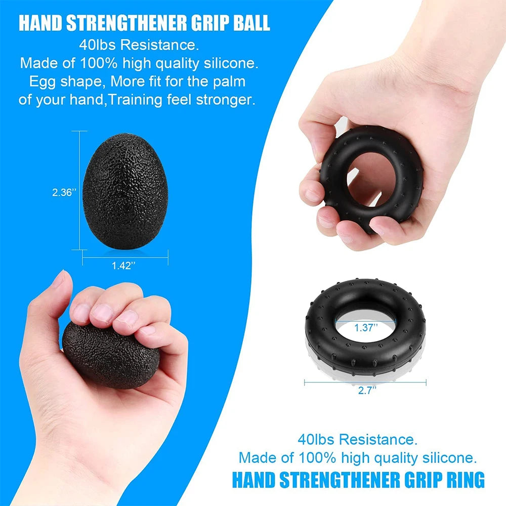 5-60Kg Adjustable Heavy Hand Gripper Fitness Hand Exerciser - Problems Solved