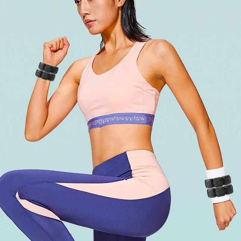 2PCS Yoga Fitness Exercise Wrist Weights Adjustable Ankle - Problems Solved