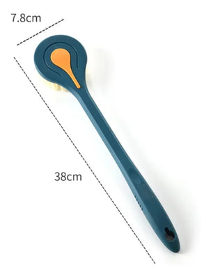 Bathroom Body Brush Kit with Long Handle: Soft-Hair Brush - Problems Solved
