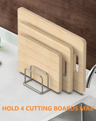 Kitchen Cabinet Organizer, Steel Cookware Holder, Divided Holder - Problems Solved
