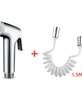 Handheld Water Toilet Bidet Sprayer Flexible Spring Shower head Hose tube Telephone Line soft Hoses bathroom Accessories - Problems Solved