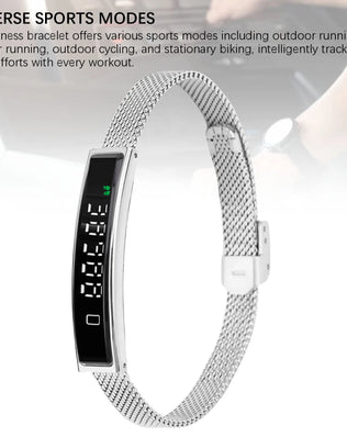 Smart Bracelet Fitness Tracker Bluetooth 5.3 Health Tracker Bracelet Water Proof for Running Riding with APP - Problems Solved