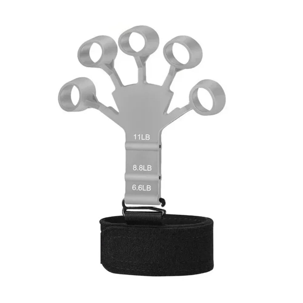 6 Resistance Levels Hand Grip Hand Strength Trainer Rehabilitation Physical Tools Fitness Finger Gripper Gym Expander Portable - Problems Solved