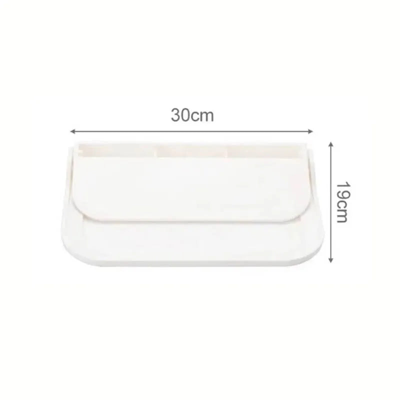 1PC Foldable Wall-mounted Shelf, For Bathroom, Toilet, Kitchen - Problems Solved