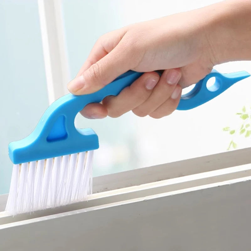 2 In 1 Windows Gap Household Cleaning Brush Flat Mouthed Shovel Useful Things For Kitchen Bathroom Toilet Tools Home Supplies - Problems Solved