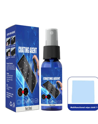 Screen Cleaner Spray Electronic Cleaning Kit Monitor Cleaner For Smart TVs Monitors & Cars Laptop Cleaner 30ml + Cleaning Cloth - Problems Solved