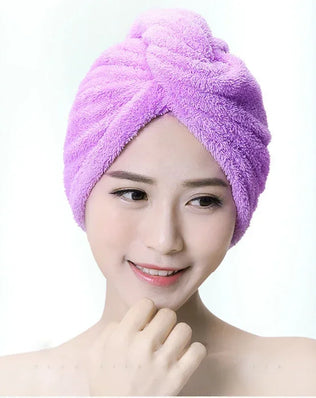 Bath Towels Soft Bathroom Accessories Microfiber Microfiber Towels Blow Dry Towels Bathroom Amenities Shower Caps Quick For Home - Problems Solved