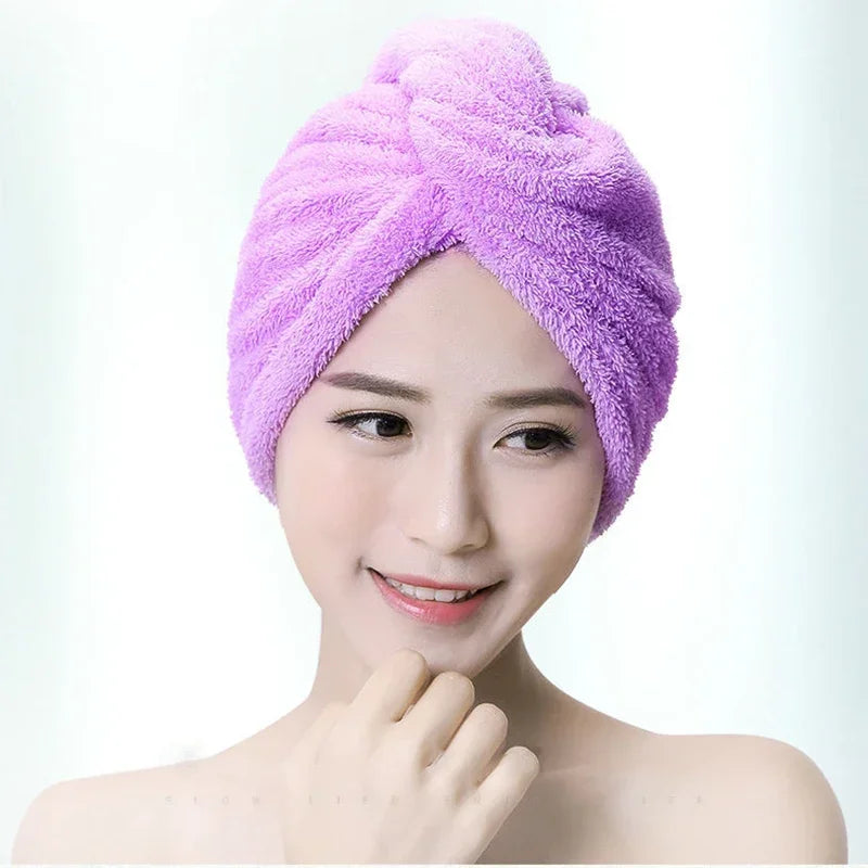 Bath Towels Soft Bathroom Accessories Microfiber Microfiber Towels Blow Dry Towels Bathroom Amenities Shower Caps Quick For Home - Problems Solved