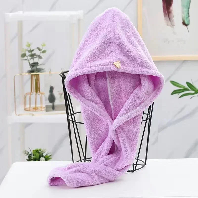 Bath Towels Soft Bathroom Accessories Microfiber Microfiber Towels Blow Dry Towels Bathroom Amenities Shower Caps Quick For Home - Problems Solved