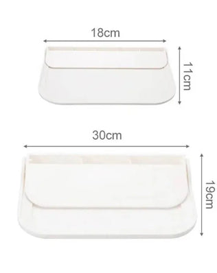 1PC Foldable Wall-mounted Shelf, For Bathroom, Toilet, Kitchen - Problems Solved