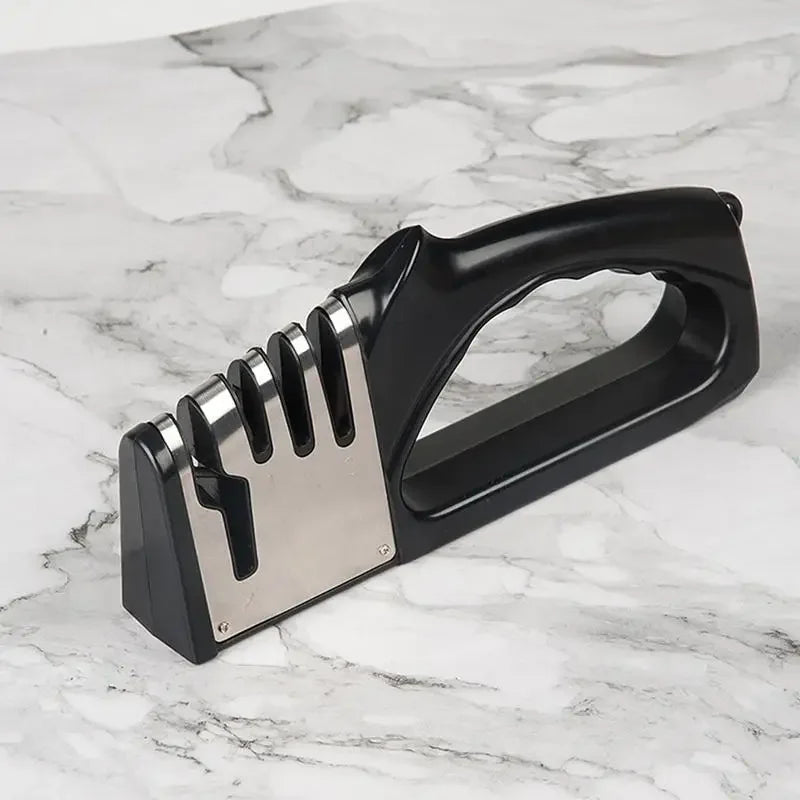 Kitchen 4 Segment Knife Sharpener Multifunctional - Problems Solved