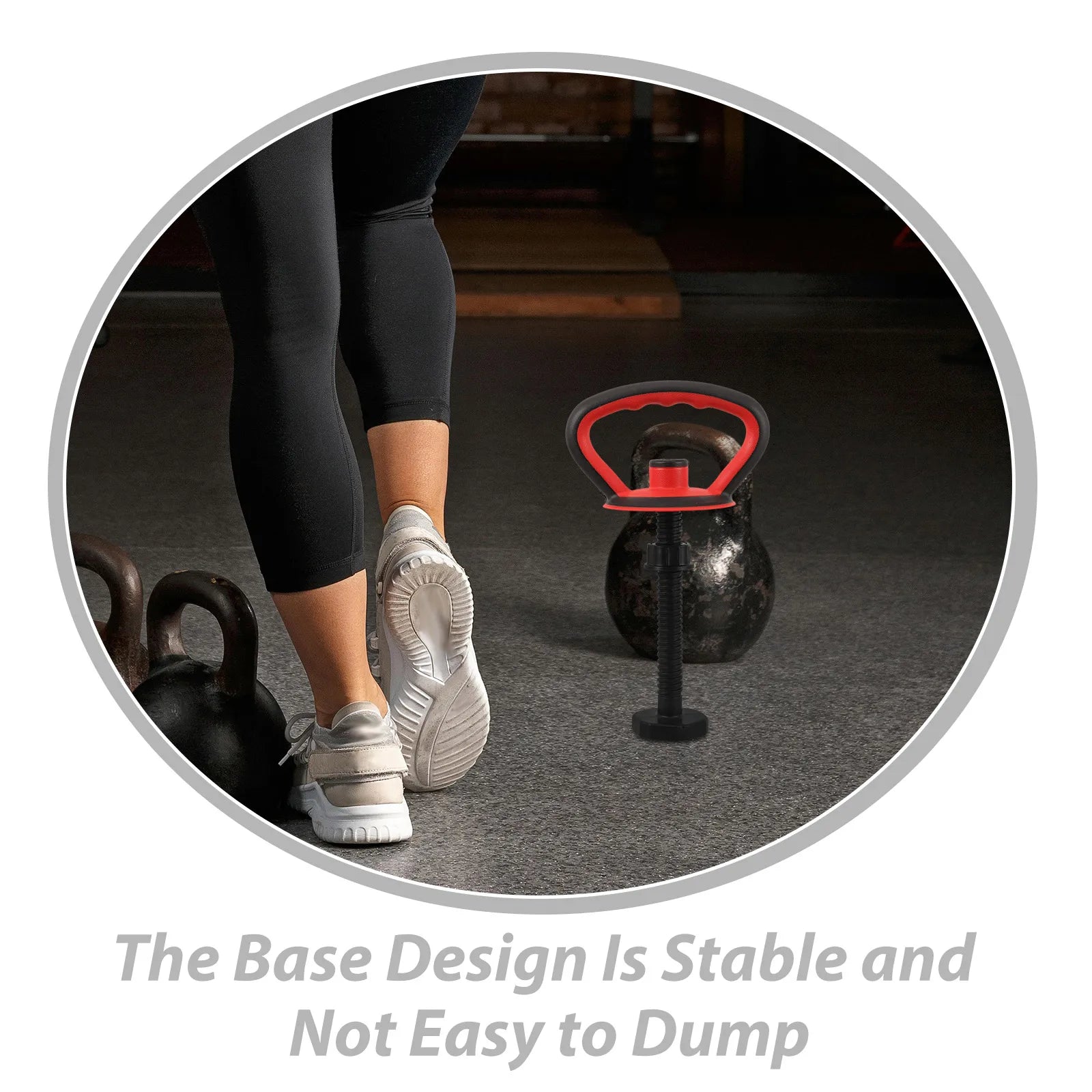 Fitness Kettlebell Accessories Adjustable Weight Handle Dumbbell Grip Base Converter Plastic Auto Repair Fixtures Grips - Problems Solved