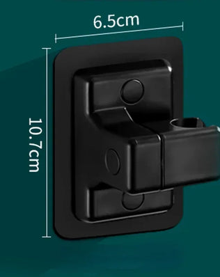 Problems Solved ABS shower head holder wall mount with adjustable, rotatable bracket for handheld shower in bathroom accessories