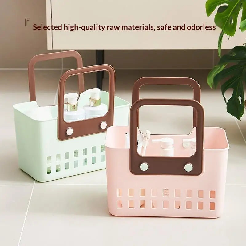 Home Bathroom Shower Basket Hand-Held Shower Basket Bathroom Shower Supplies Storage Basket - Problems Solved