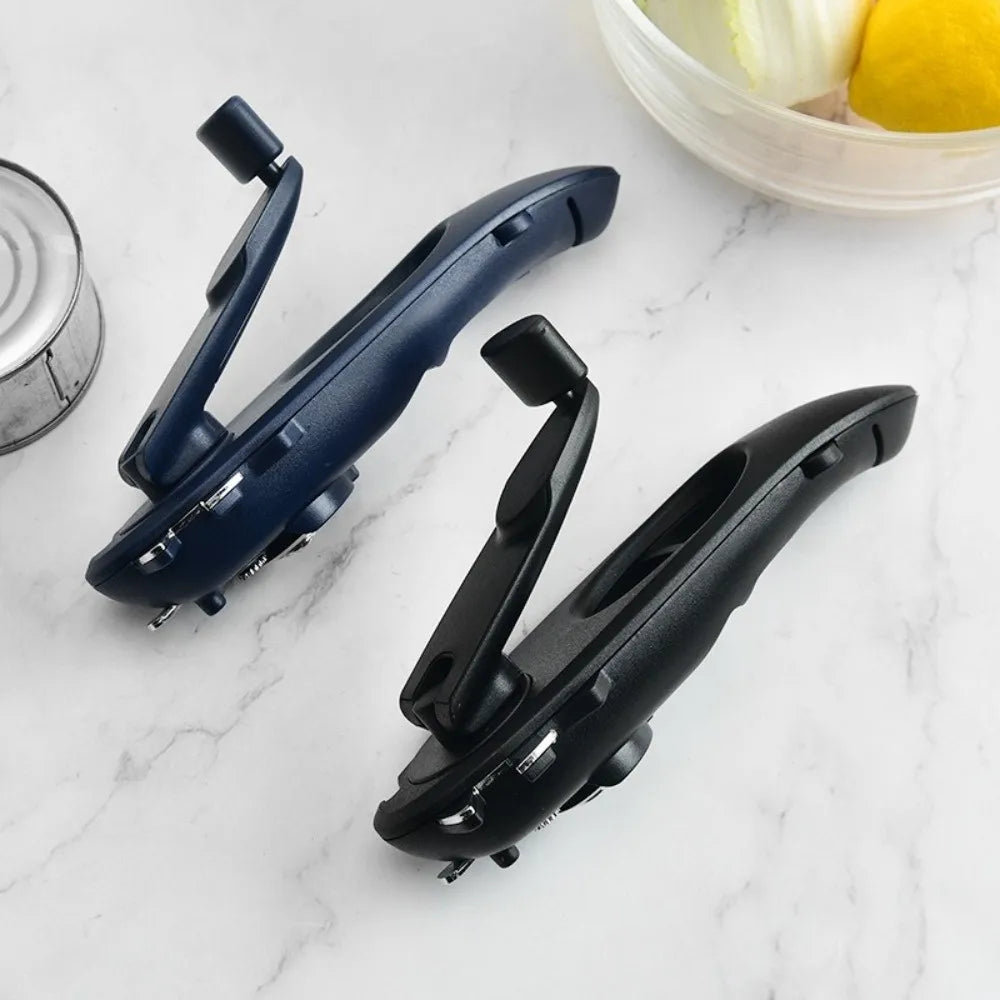 Kitchen Gadgets 8 in 1 Can Opener Multifunction Manual Jar - Problems Solved
