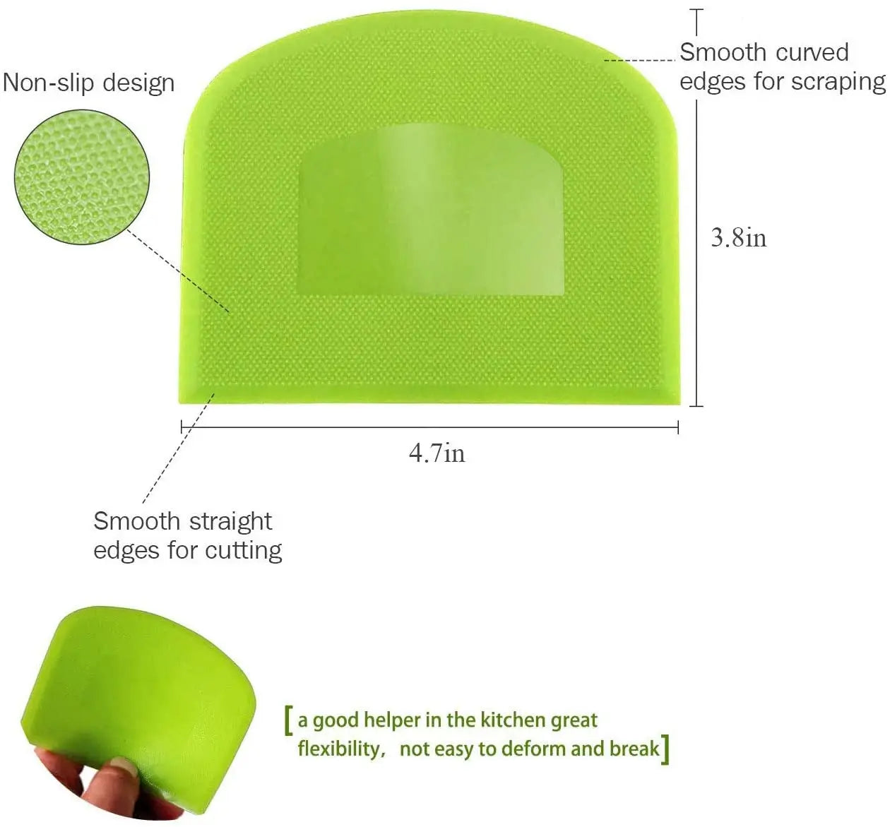 kitchen gadgets Dough Knife Cake Cream spatula  cooking Baking Pastry Edge Spatulas Tools Pastry Tools - Problems Solved