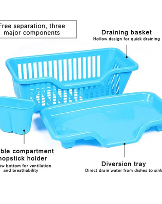 Kitchen Drainage Rack With Drainer Board Countertop Utensils - Problems Solved