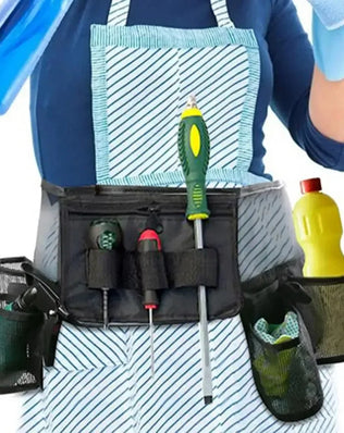 Cleaning Kit Waist Belt Gardening Tool Waist Bag Cleaning Caddy - Problems Solved