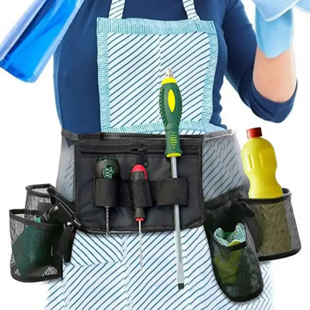 Cleaning Kit Waist Belt Gardening Tool Waist Bag Cleaning Caddy - Problems Solved