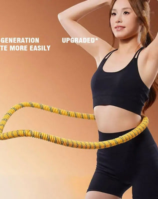 Fitness Circle Portable Exercise Ring Foldable Waist Shaping Soft - Problems Solved